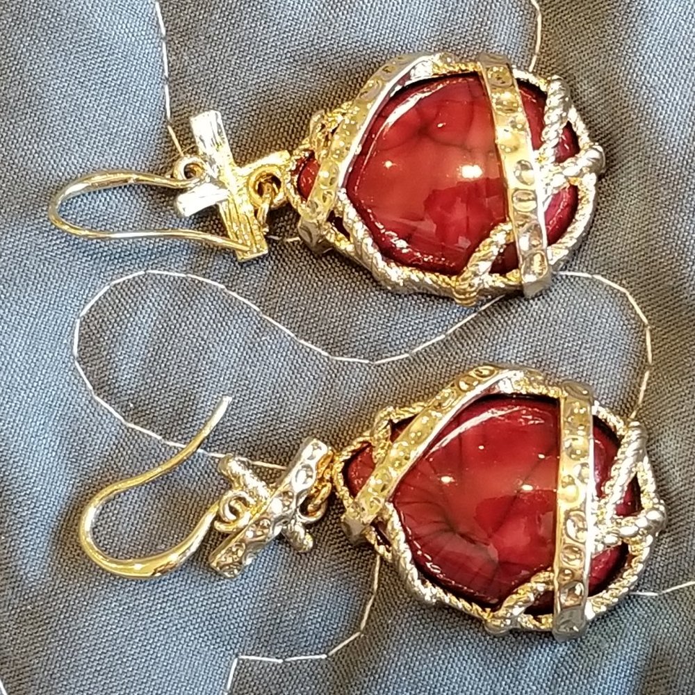 Earrrings and Necklace